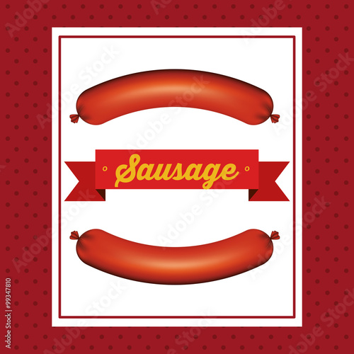 delicious sausage design 