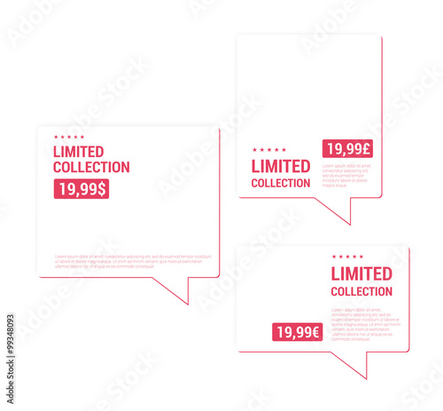 Limited Collection Price Tags