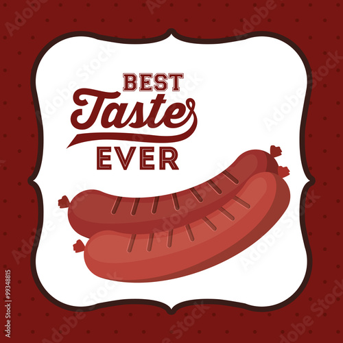 delicious sausage design 