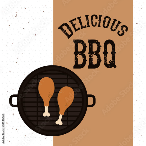 delicious barbecue design 