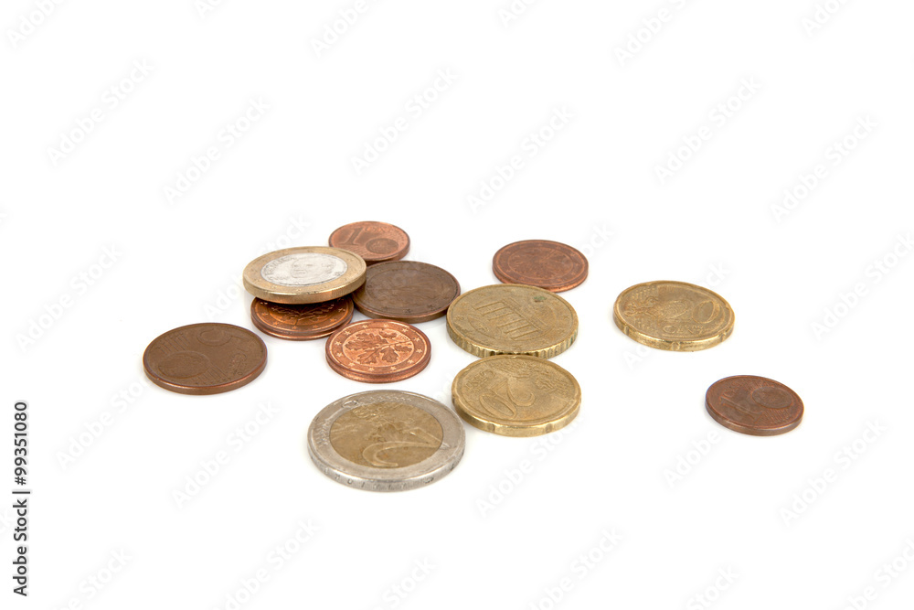 Monety banknoty euro Monety banknoty euro
