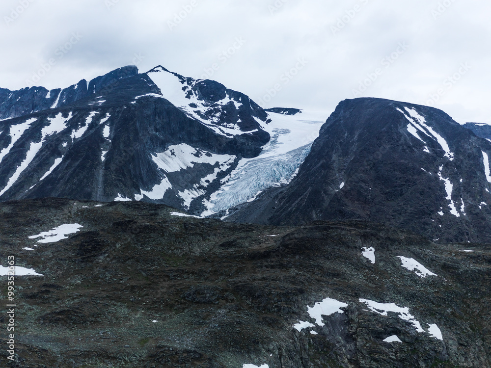 Glacier in Jotunheimen National Park