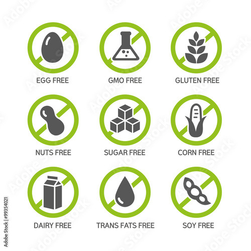 Allergens Icons