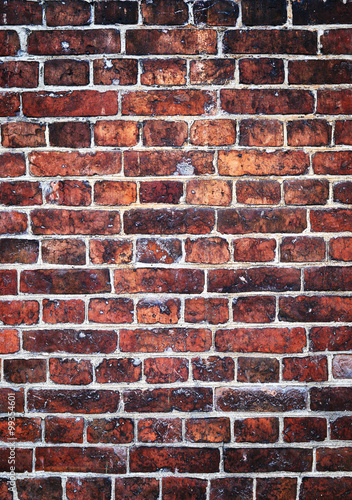 Brick wall background. Free space for your ideas