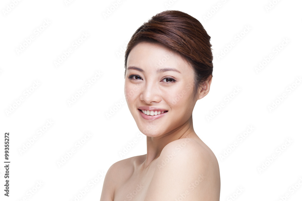Portrait of a Happy Beautiful Young Woman Portrait of a Happy Beautiful Young Woman