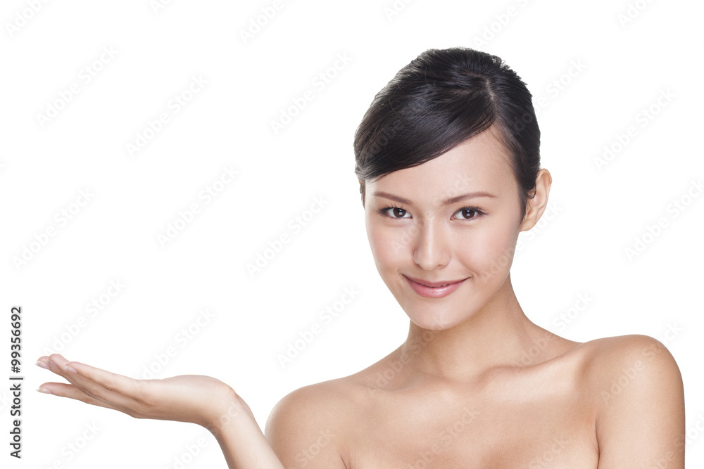 Portrait of a Beautiful Young Woman Portrait of a Beautiful Young Woman