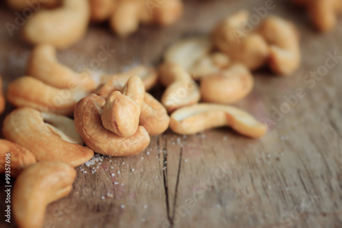 cashew nuts with salt