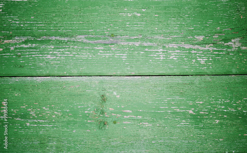 Old painted wood wall - texture or background