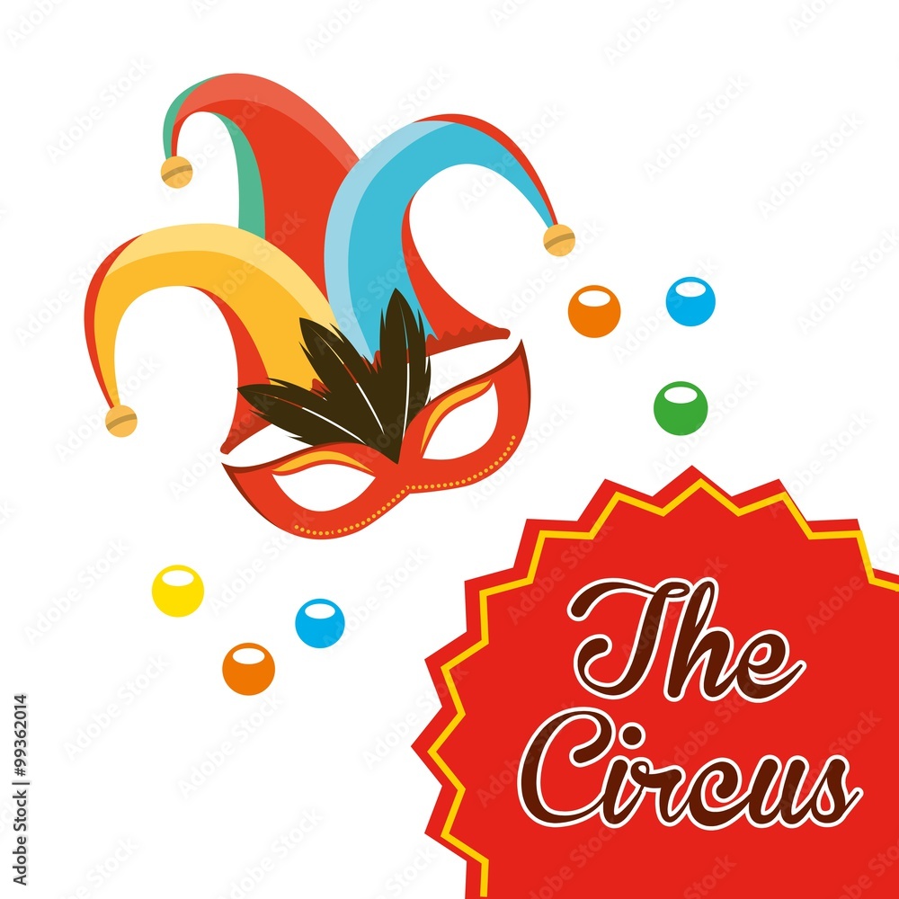 Obraz premium circus entertainment design