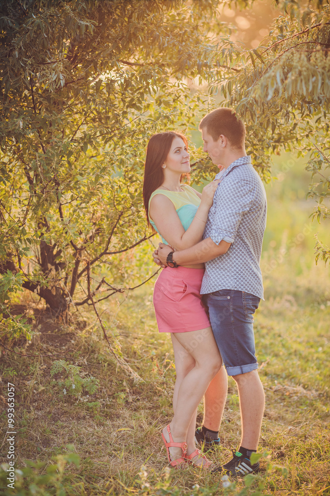 Fototapeta premium young couple in love 