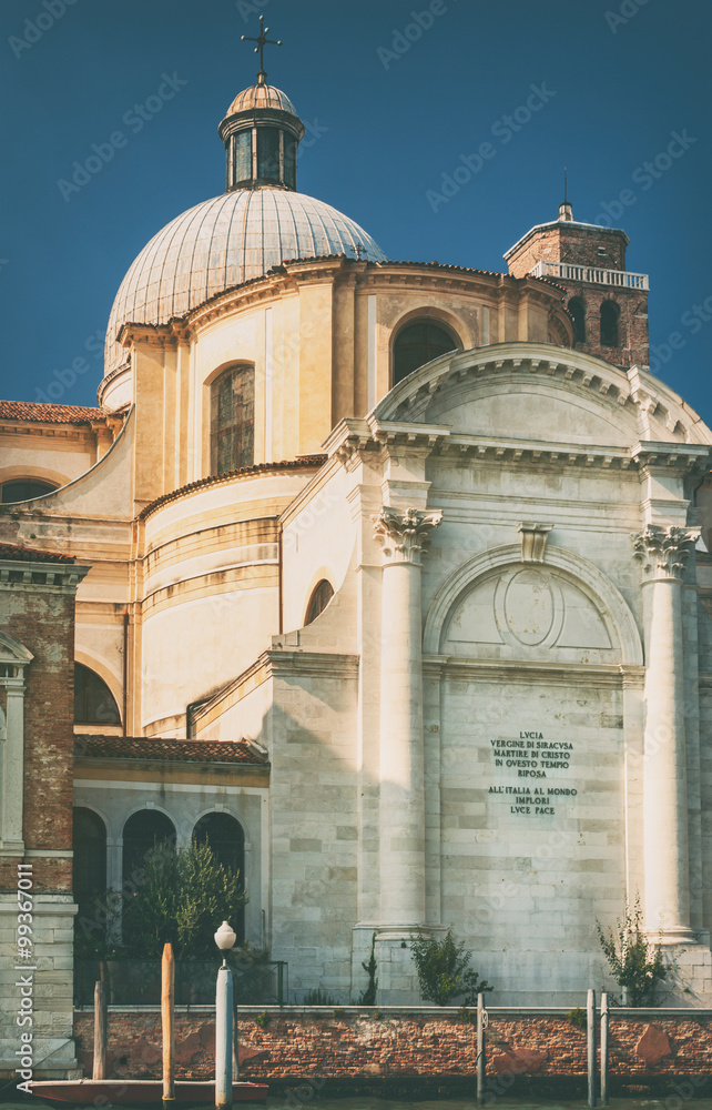 Church San Geremia in Venice, Italy.