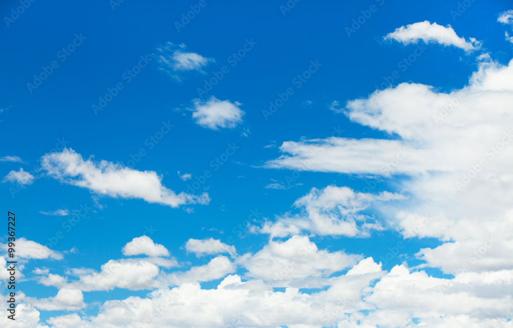 clouds in the blue sky clouds in the blue sky
