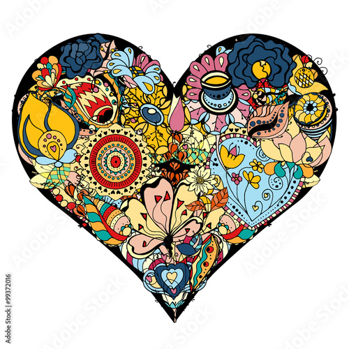 Heart of flower
