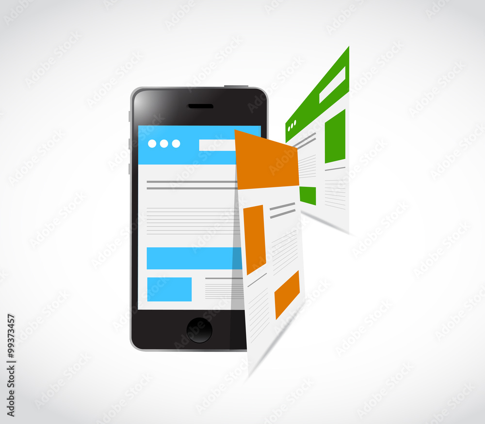 phone responsive concept and pages phone responsive concept and pages