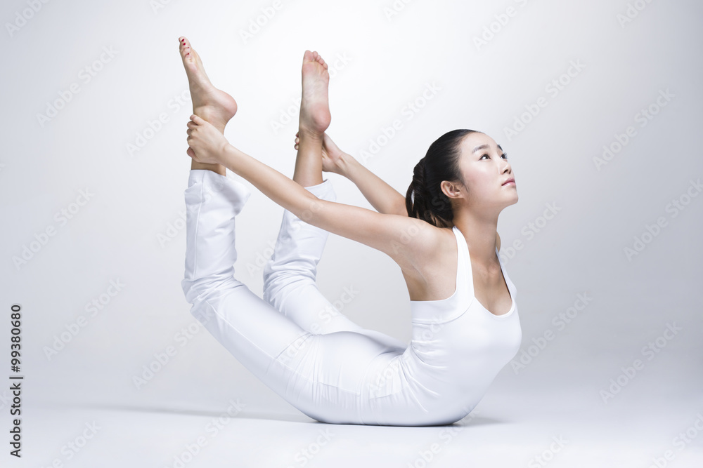 Young woman doing yoga Young woman doing yoga