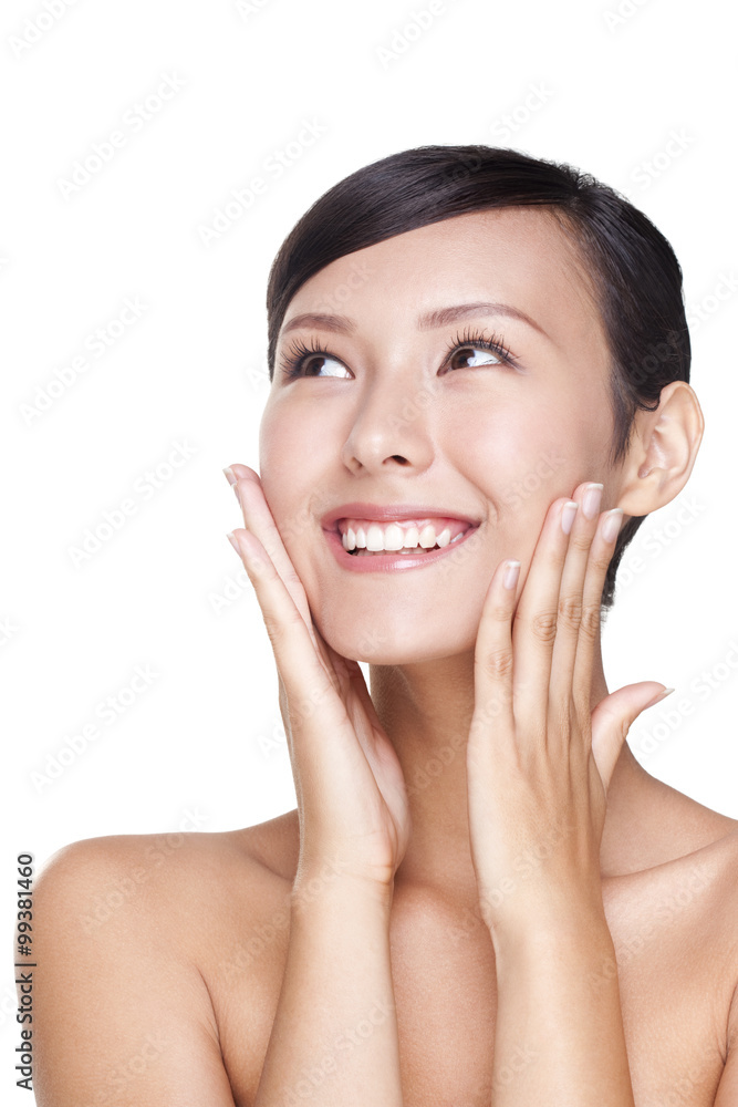 Portrait of a Beautiful Young Woman Portrait of a Beautiful Young Woman