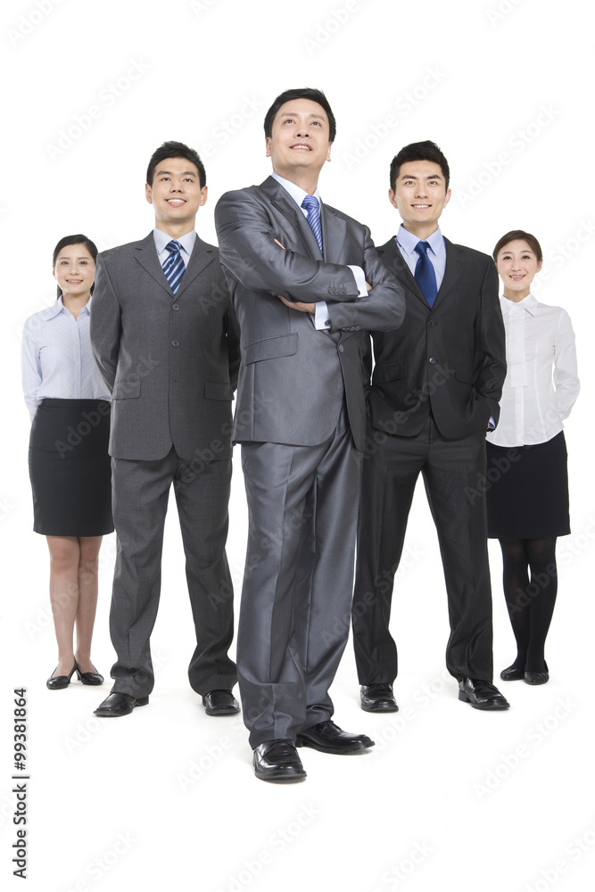 A group of business people A group of business people