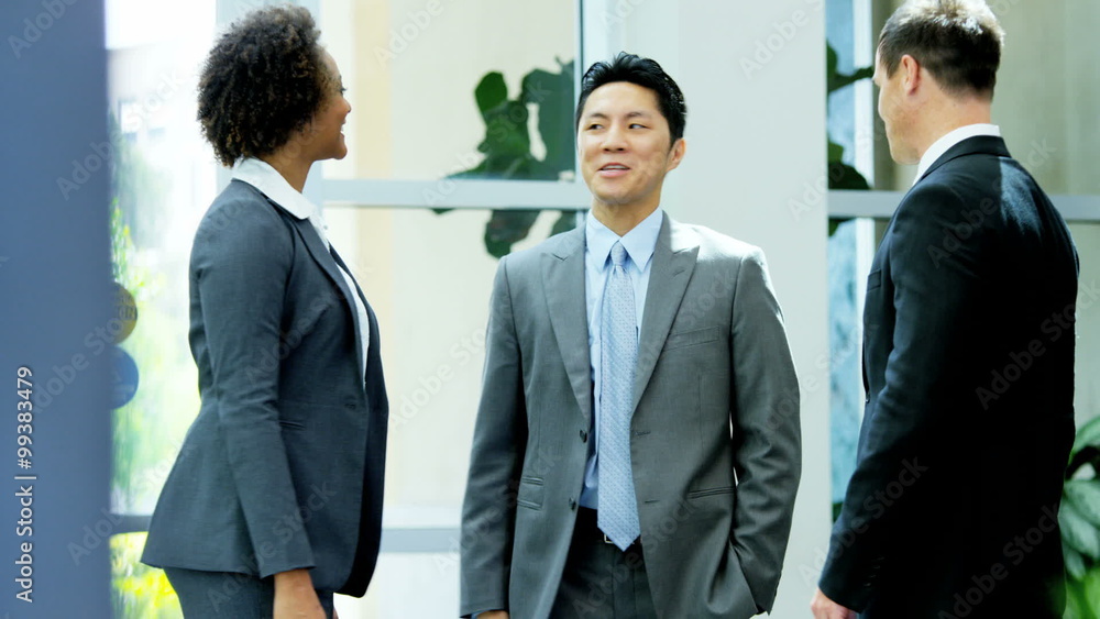 handshake business multi ethnic male female property real estate team meeting handshake business multi ethnic male female property real estate team meeting