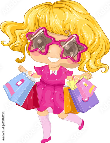 Kid Girl Shopping Spree