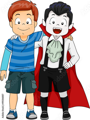 Kids Boys Vampire Best Friend