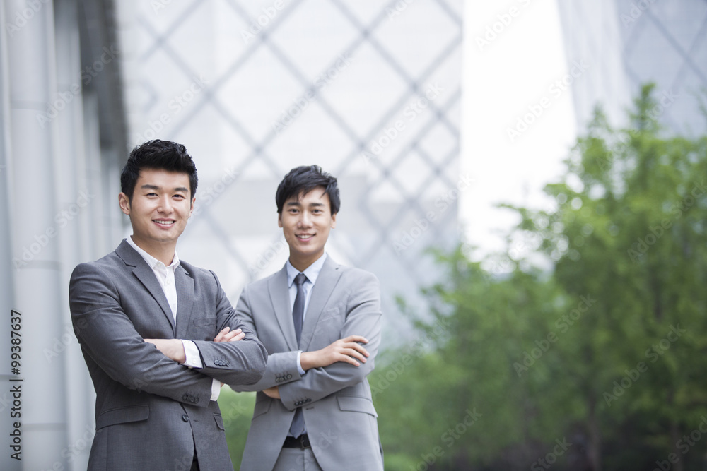 Portrait of young business person
