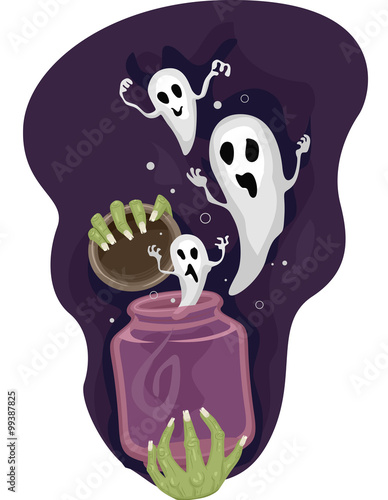 Halloween Ghost Jar Release