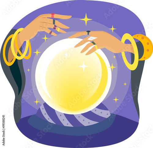 Gypsy Hand Crystal Ball Manipulate