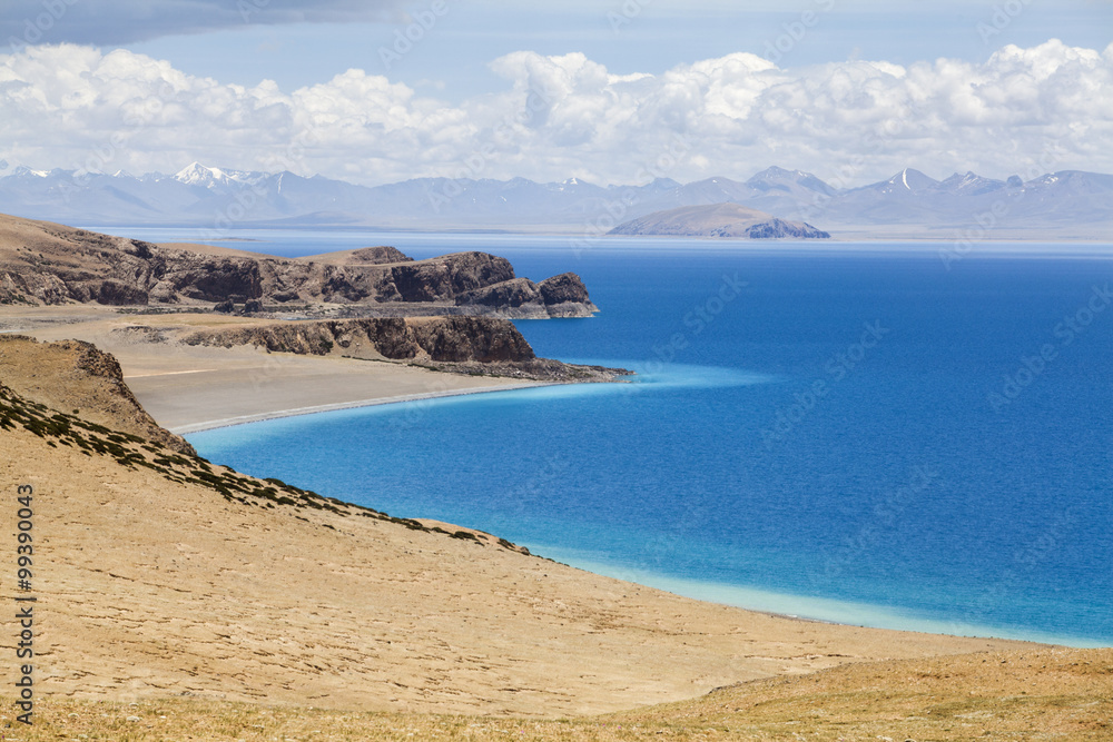 Namu Lake in Tibet, China