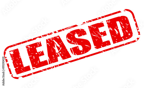 LEASED red stamp text