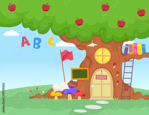 Apple Tree School Alphabet