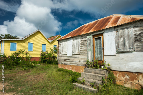 Caribbean village