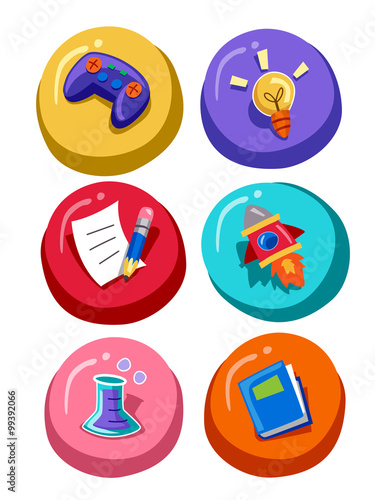 Educational Website Buttons...