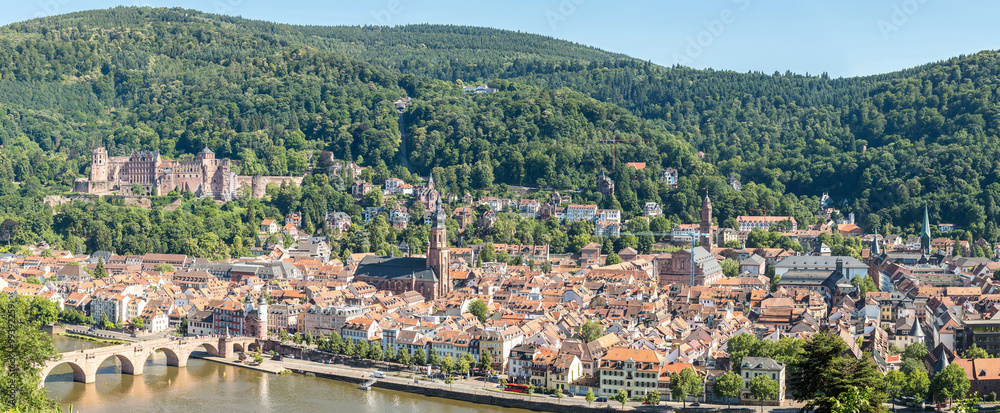 Heidelberg Germany Panorama