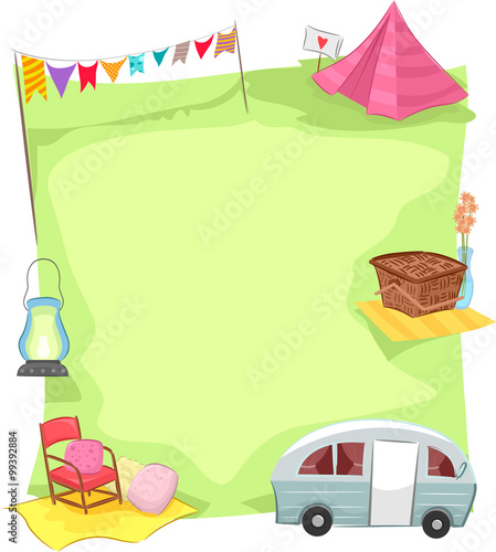 Glamping Frame Camping Set