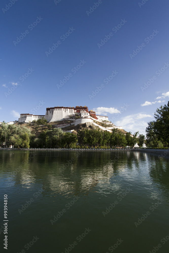 The Potala Palace in Tibet, China