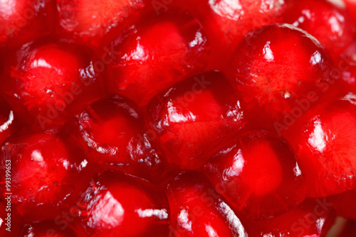 Background of ripe red berr...