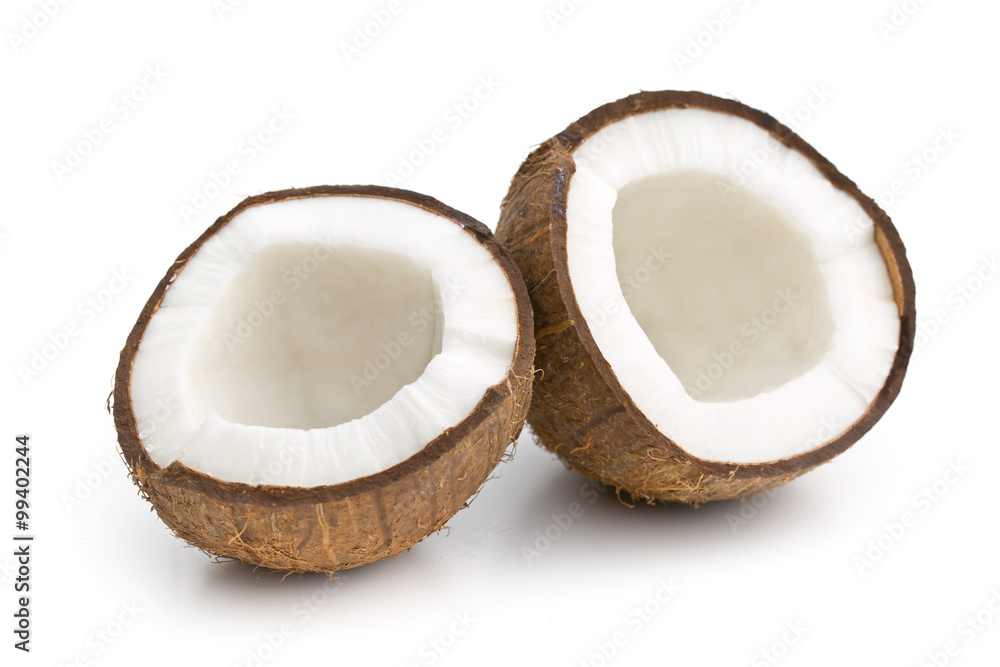 the halved coconut the halved coconut