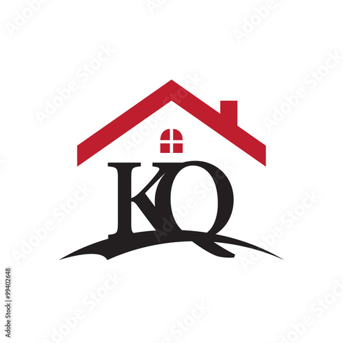 initial letter logo with roof and window