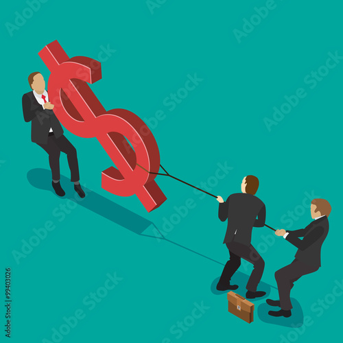 fighting over money