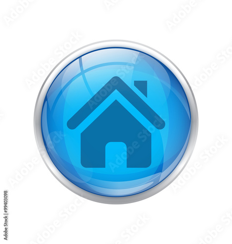 blue home button © Baser