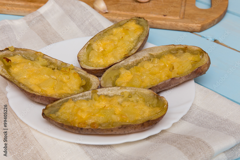 Twice baked potatoes Twice baked potatoes