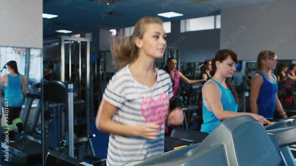 Body care. Training on a treadmill Body care. Training on a treadmill