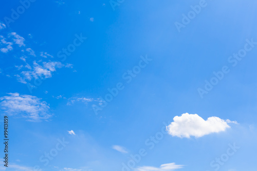 cloud against blue sky