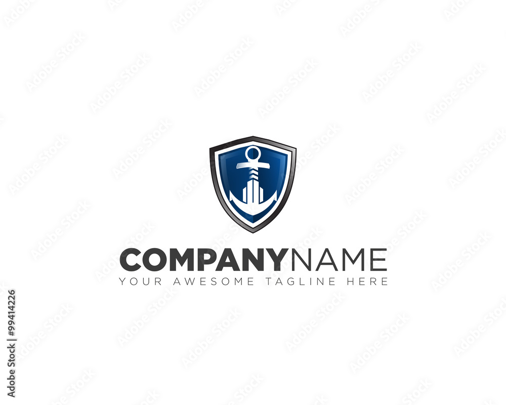 Anchor logo design