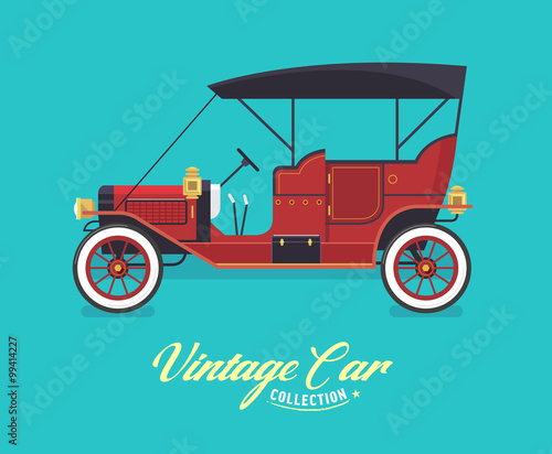 Vintage car collection 