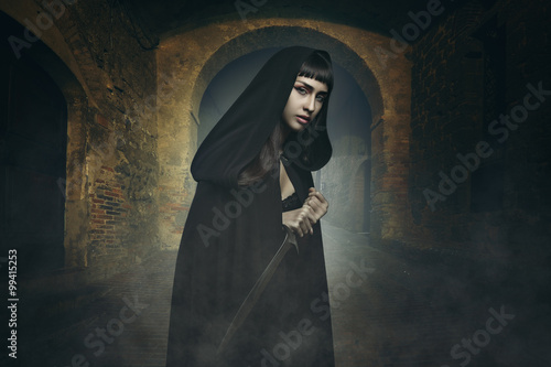 Dark fantasy thief photo