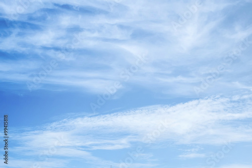 blue sky with clouds