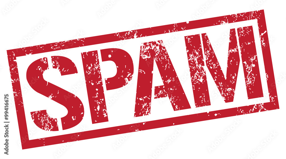 spam stamp - obrazy, fototapety, plakaty 