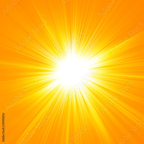 abstract yellow burst background