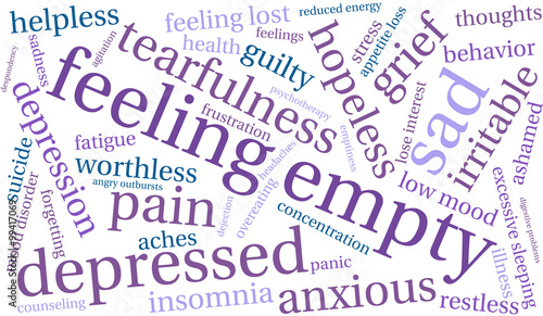 Feeling Empty Word Cloud